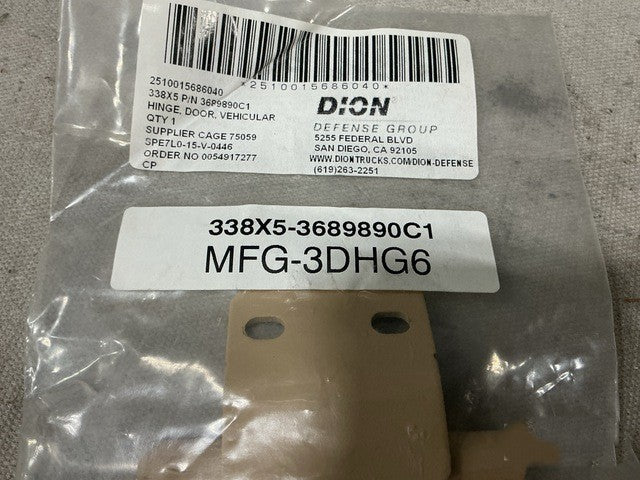 Storage Door Weld Assy Hinge 3689890C1 NSN 2510-01-568-6040 - photo 3