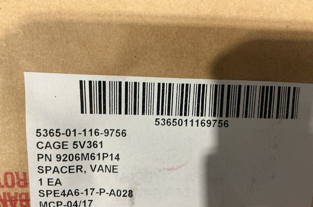 Vane Spacer FFG-7 NSN 5365-01-116-9756 - photo 3