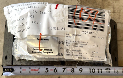 FMTV MERITOR A12232 BRAKE SHOE 3222-T-2230 A1 3222V2232 2530-01-510-3965