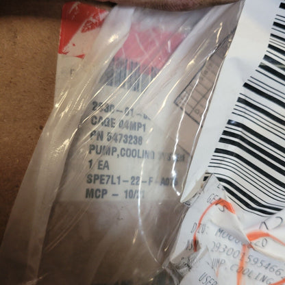GENUINE NEW WATER PUMP W/ SEAL GASKET FOR 5473238 CUMMINS 6.7L 2007 THRU 2012