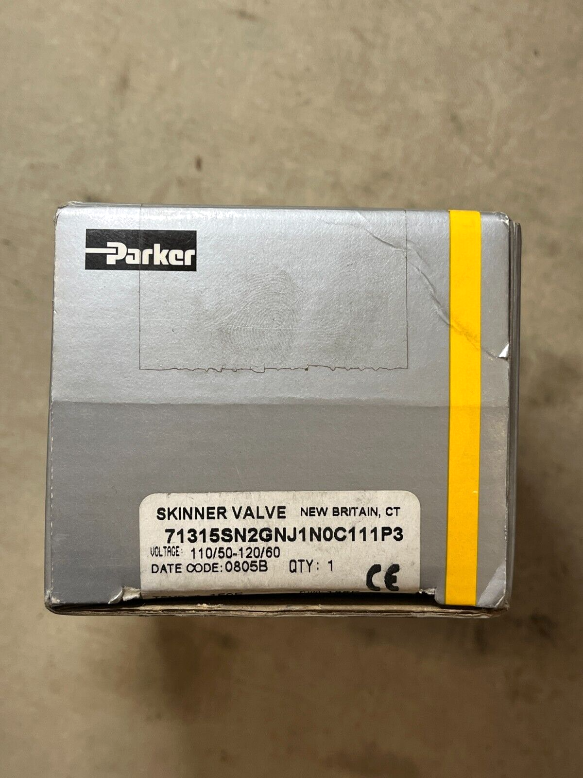 GENUINE PARKER 71315SN2GNJ1NOC111P3 SOLENOID SKINNER VALVE 4810-01-221-8857 NOS