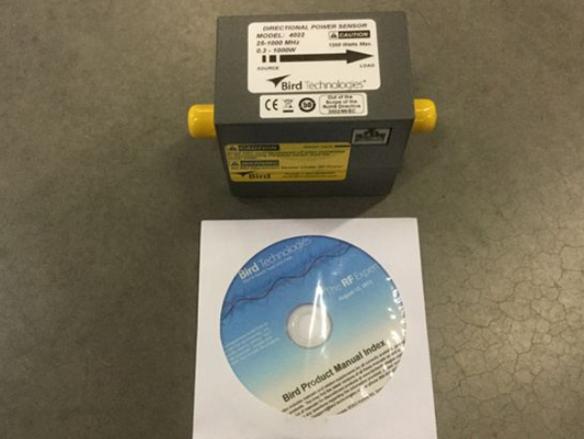Bird Electronic 4022 Sensors W/RF POWER METER P/N TRUCK TRACTOR LINE HAUL
