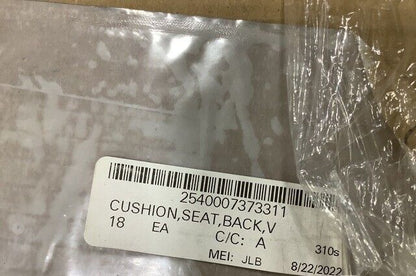 M800 SERIES 7373311 VEHICULAR SEAT BACK CUSHION 7061291 776R6 2540-00-737-3311