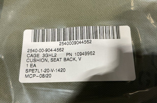 Vehicular Seat Back Cushion M548A1 NSN 2540-00-904-4562 - photo 3