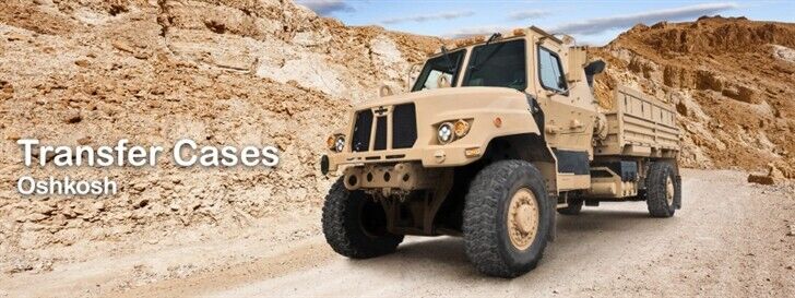 GENUINE OSHKOSH 57K3049 2HP722 TRANSFER CASE W/SHIPPING CONTAINER FITS M1070 HET