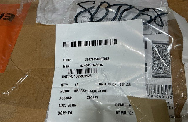 Mounting Bracket M1151A1 NSN 5340-01-593-9636 - photo 6