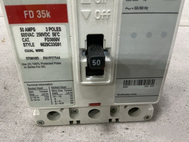 Circuit Breaker FD3050V NSN 5925-01-269-5983 - photo 4