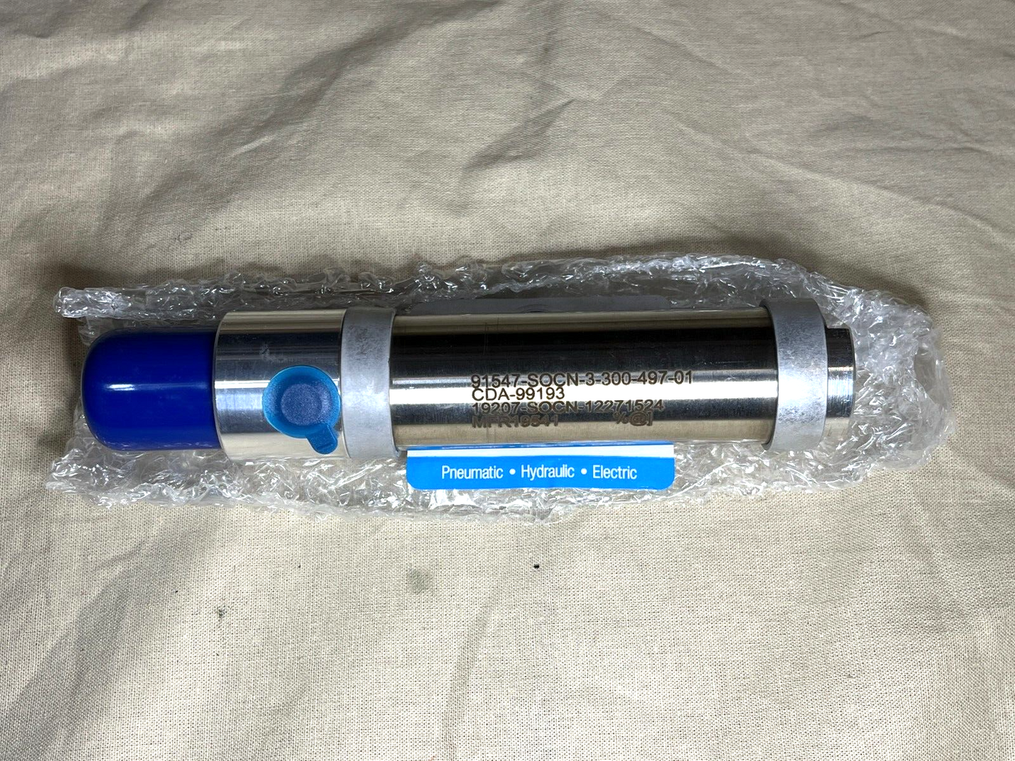 ABRAMS M1 ENGINE D-18131-A-2 LINEAR ACTUATING CYLINDER 12271524 3040-01-073-0101