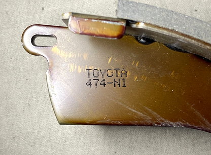 GENUINE OEM TOYOTA REAR BRAKE SHOE KIT LN508-FF 04495-35230 04495-26050 USA