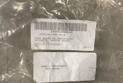 New MRAP-MAXXPRO 3885903C91 Spring Air  Brake Actuator/ Chamber 2530-01-583-8514