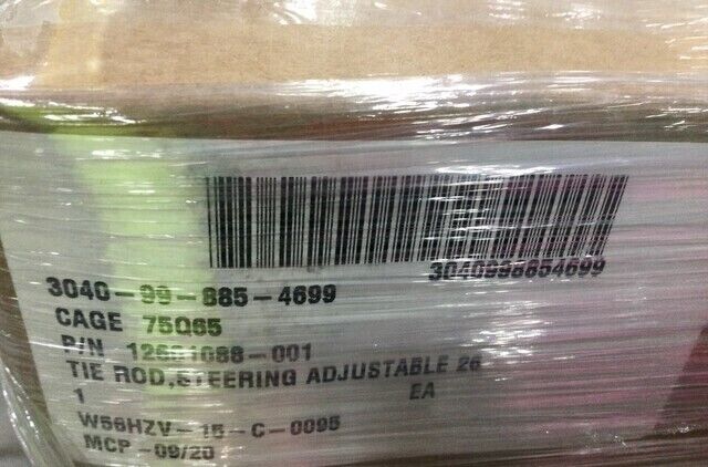 GENUINE JLTV TRAILER, JLTV-T OSHKOSH 12601088-001 TIE ROD, LINK ASSEMBLY TRACK