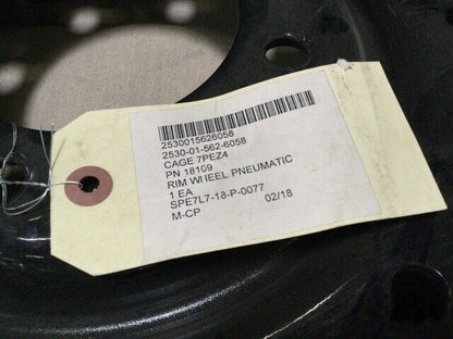 HMMWV 181098 HOLE 24 STUD PNEUMATIC TIRE WHEEL OUTER RIM 18109 2530-01-562-6058