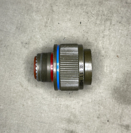 AIRCRAFT ORION P-3 D38999/46WD18SN ELECTRICAL PLUG CONNECTOR 5935-01-157-5700