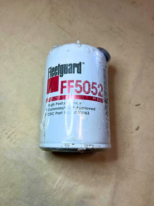 GENUINE OEM FLEETGUARD FUEL SPIN-ON FILTER FF5052 3931063 2910-01-463-6092 USA