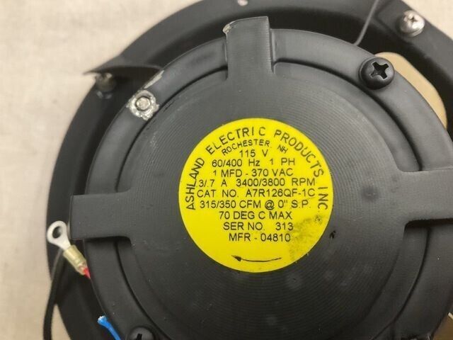 ASHLAND ELECTRIC A7R126QF-1C CIRCULATING FAN 115 V BC2910F39-1 4140-01-113-8885