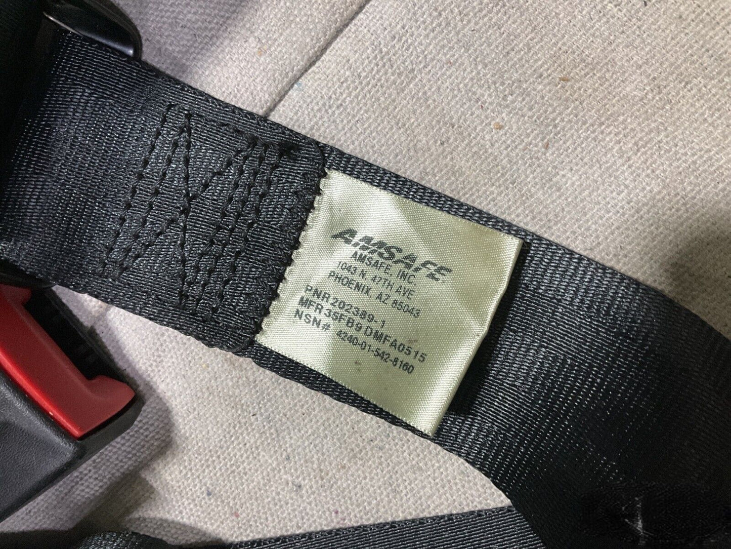 FMTV HMMWV MRAP-M-ATV GUNNER RESTRAINT SINGLE LOWER W/ SWIVEL 4240-01-542-8160