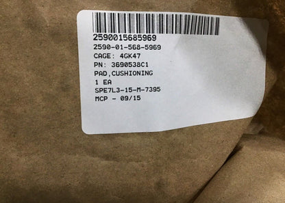MRAP MAXXPRO 3690538C1 ROOF UPHOLSTERY CUSHIONING PAD LH 2590-01-568-5969