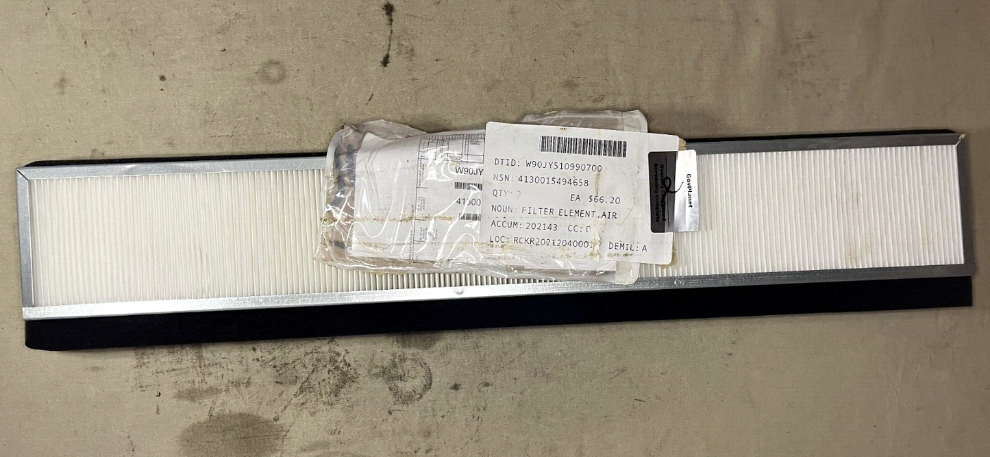 JCB HMEE TRACTOR 360260A2 CABIN AIR CONDITIONING FILTER ELEMENT 4130-01-549-4658