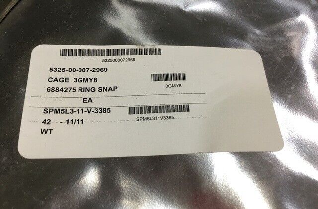 5-TON M939 SERIES TRUCK 6884275 RETAINING RINGS 5325-00-007-2969