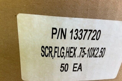16EA HEMTT MRAP OSHKOSH 1337720 19890 HEXAGON HEAD CAP-SCREW 3/4 X 2.5”