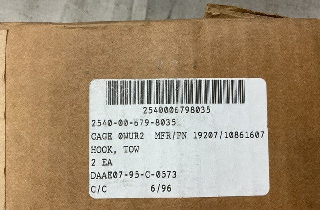 Tow Hook M548A1 NSN 2540-00-679-8035 - photo 5