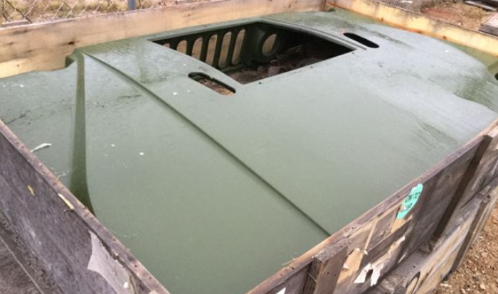 M998  HMMWV HOOD  Humvee  Hood Engine 2510-01-473-2309  12338940-1  5578511