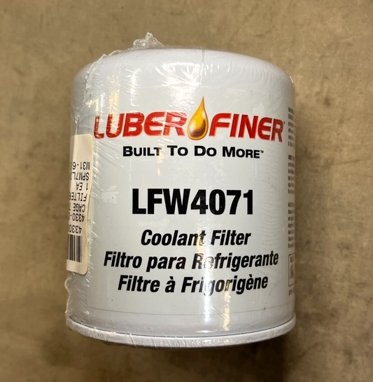 LUBER-FINER LFW4071 COOLANT FLUID FILTER ELEMENT PR3908 CW1010 4330-00-274-4712