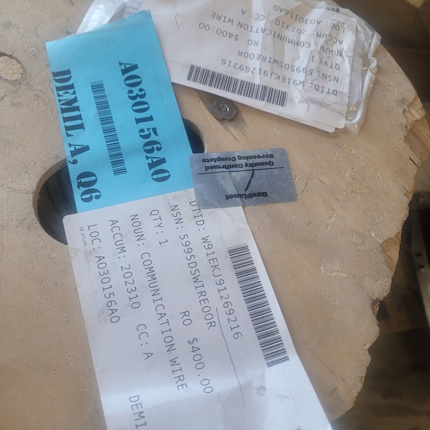 COMMSCOPE F677TSUM COMMUNICATION WIRE 1 ROLL