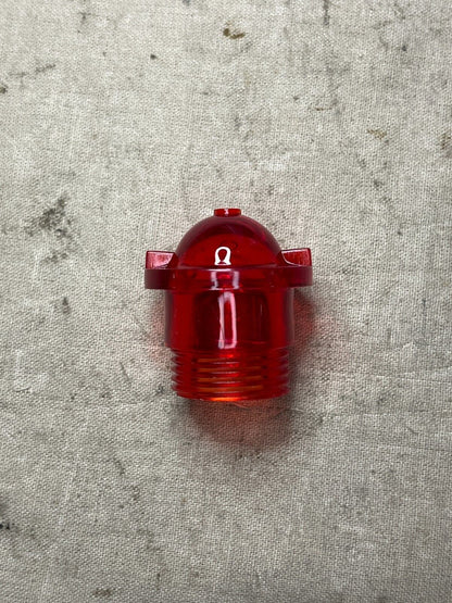 M992 HMMWV 5TON 7358672 RED INDICATOR LIGHT LENS 624VLF00086 6210-00-548-0504