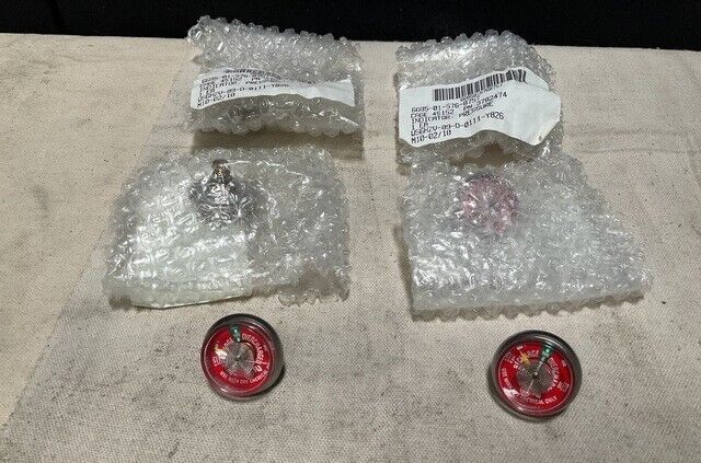 MILITARY 3782474 PRESSURE INDICATOR GUAGE, DRY CHEM M10X1 195PSI OSHKOSH