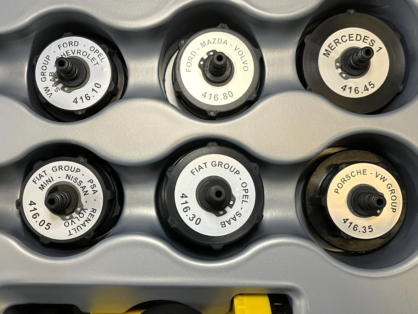 NEW RADIATOR PRESSURE TESTER KIT W/COOLANT PURGE/REFILL ADAPTER 6685-01-549-1942