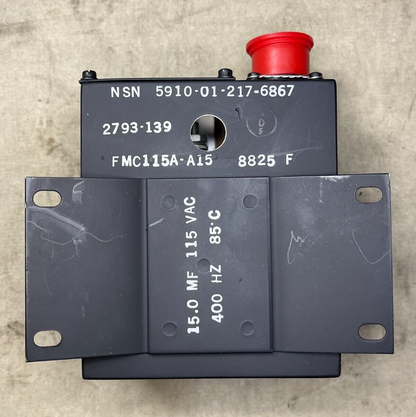 LCAC CRAFT AIR FMC115B-A6 115VAC 400HZ CAPACITOR FIXED ASSEMBLY 5910-01-217-6867