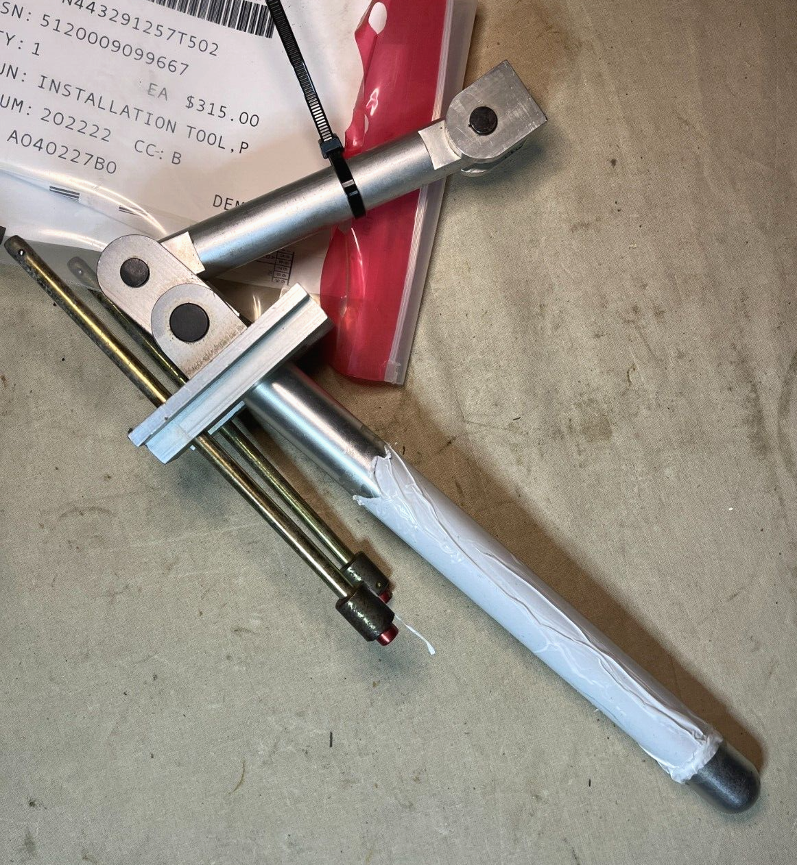 LAU-7 GUIDED MISSILE LAUNCHER 1517500 PSU INSTALLATION TOOL 5120-00-909-9667