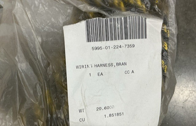 Wiring Harness M984A1 NSN 5995-01-224-7359 - photo 5
