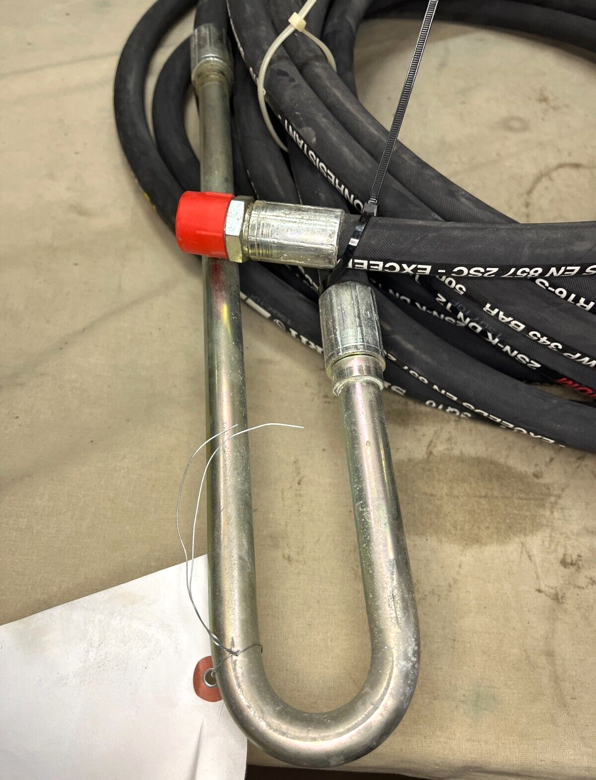 SEMPERIT COMPACT HYDRAULIC HOSE EN 857 2SC-SAE 100 R16-S WP 345 BAR 1/2"