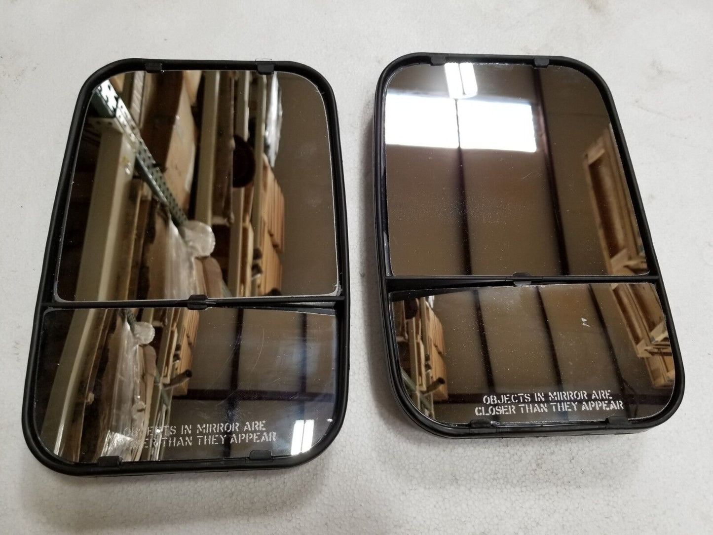 HMMWV MIRROR ASSY HEAD PAIR Humvee H1 HUMMER Humvee M998  BLACK RH LH