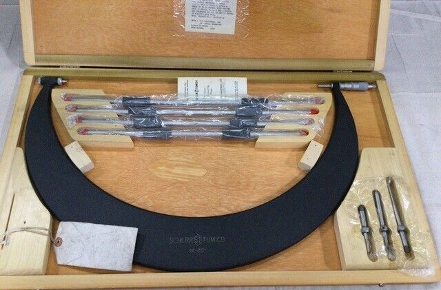 S-T Industries 05-0020-04 Micrometer Caliper Set 05-0012-9400 5210-00-287-3337