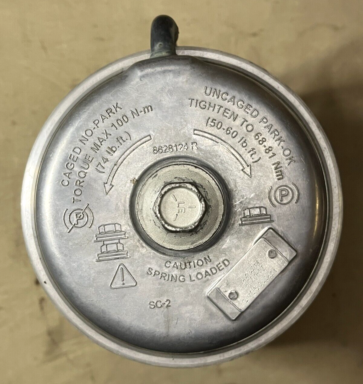 M860A1 TRAILER SEMI MERITOR U553276L12 1.75" AIR BRAKE CHAMBER 2530-01-092-9289