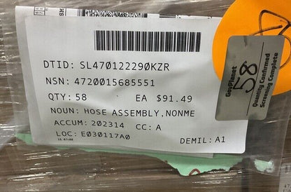 MRAP NAVISTAR DEFENSE 3688830C91 AC CONDENSER LIQ HOSE 3688830C91L 4720015685551