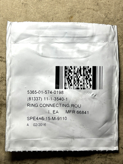 ROUND CONNECTING RING SHAFT 11-1-3540-1 5365-01-574-0198