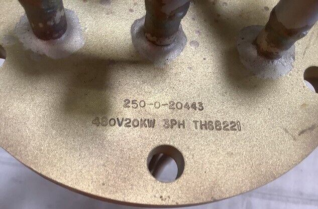 Genuine Chromalox 155-116078-001 Electric Heating Element IMMER 20KW 480V NOS