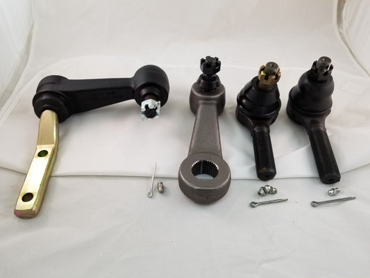 HMMWV M998 Idler and Steering Gear Pitman Arm, Tie Rod R/H and L/H, Steering Kit
