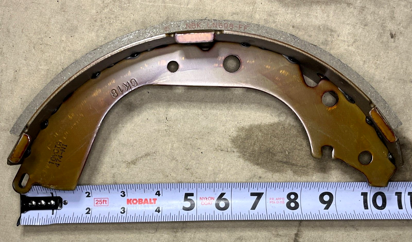 GENUINE OEM TOYOTA REAR BRAKE SHOE KIT LN508-FF 04495-35230 04495-26050 USA