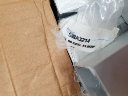 SWA3214 Surface Raceway Aluminum 90 Degree Elbow