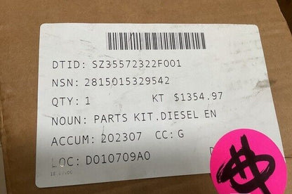 DIESEL ENGINE SERVICE PARTS KIT 30KWB 805B, 815B DSCC-2815-0040 2815-01-532-9542