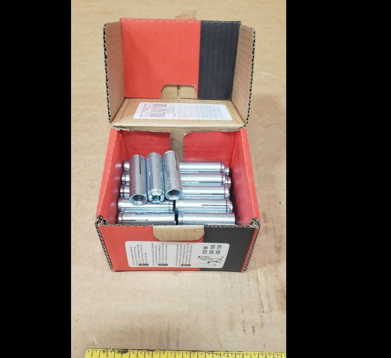Box of 25 ½ inch HDI Drop-in Anchors 336427