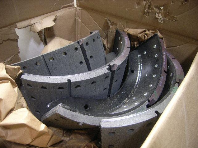 OSHKOSH MK23 BRAKE SHOE KIT 9HR990 ROCKWELL 2530-01-474-5709 MTVR