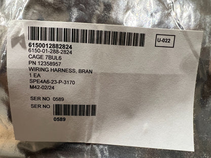 Branched Wiring Harness 12358957 NSN 6150-01-288-2824 - photo 5