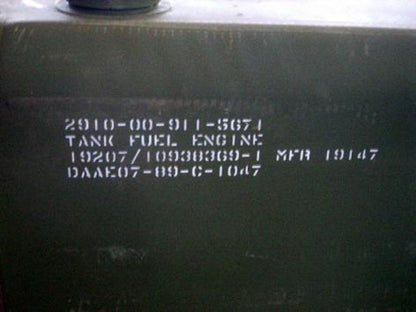 RH FUEL 10938369-1 ENGINE TANK ASSY,FUEL,RIGHT 78 GALLON  5 TON FUEL TANK