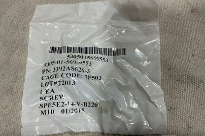 Head Cap Screw 3392AS626-3 NSN 5305-01-569-9553 - photo 3